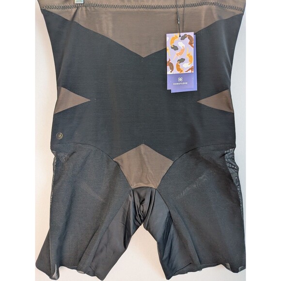 HoneyLove Super Power Short Shapewear Sculptwear Size XL Black All Compression - Picture 2 of 12